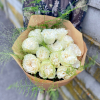 Buchet trandafiri albi "So Pure" - imagine 4